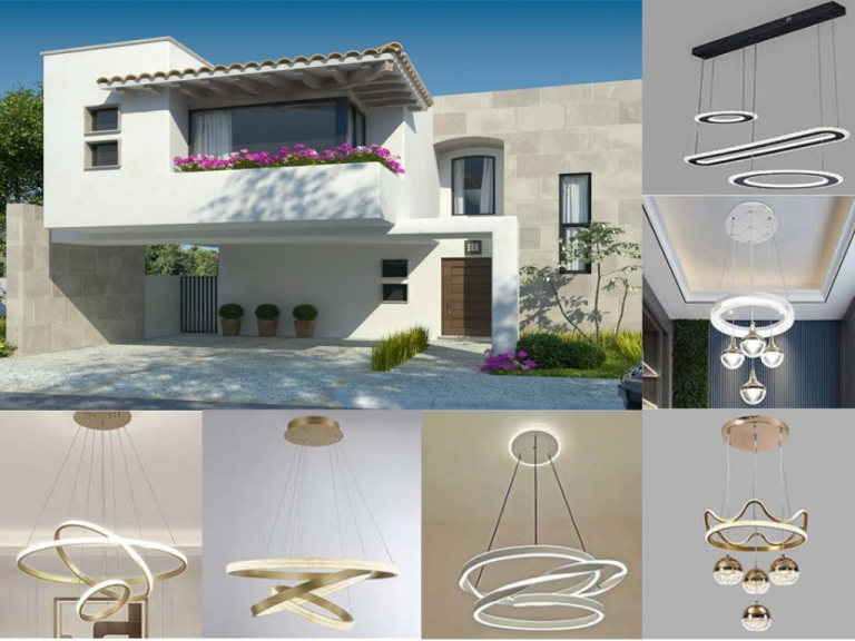 lampara colgante led