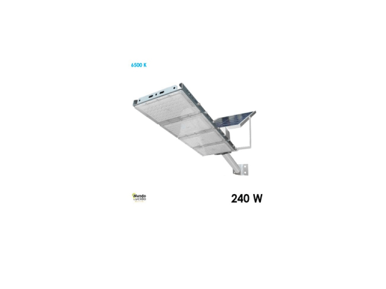 Luminaria solar de 240 w