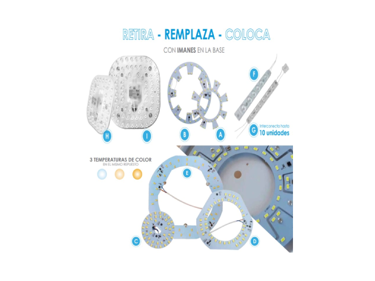 repuestos de led