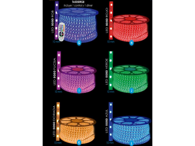tira led de 50 mts