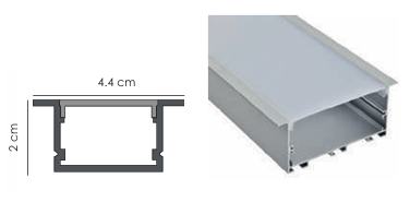 PERFIL DE ALUMINIO 3001