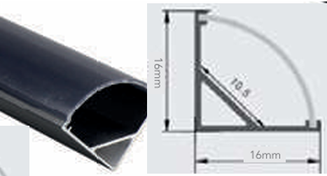 PERFIL DE ALUMINIO 601